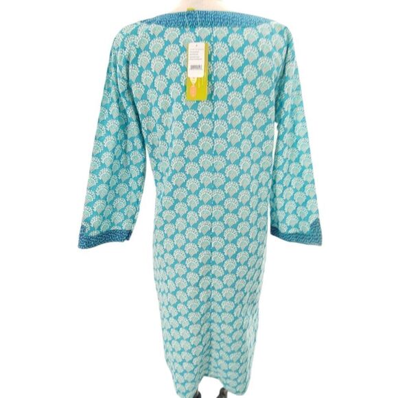 NWT Rock Flower Paper Marissa Teal dress cover-up size medium - Picture 7 of 9